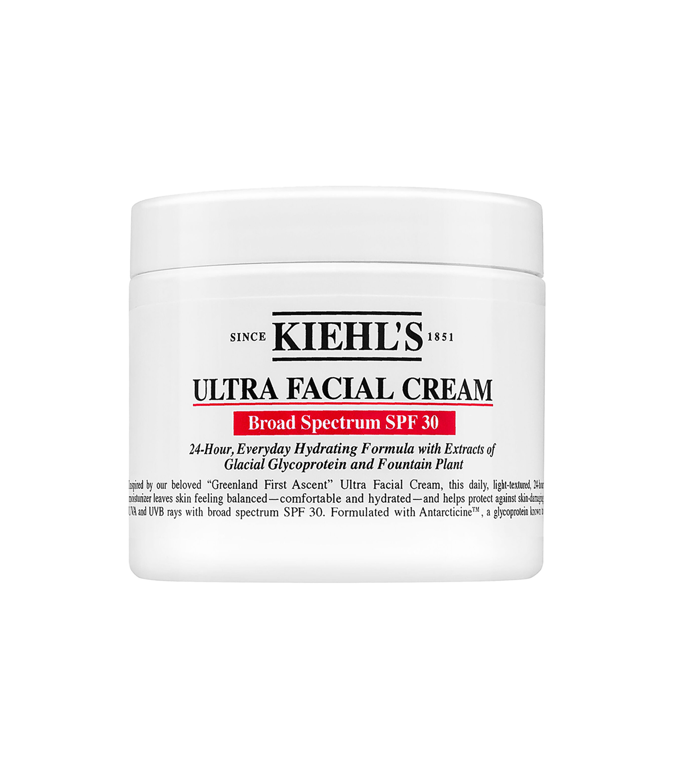 Kiehls Crema Hidratante Ultra Facial Cream Con Spf 30 50 Ml El