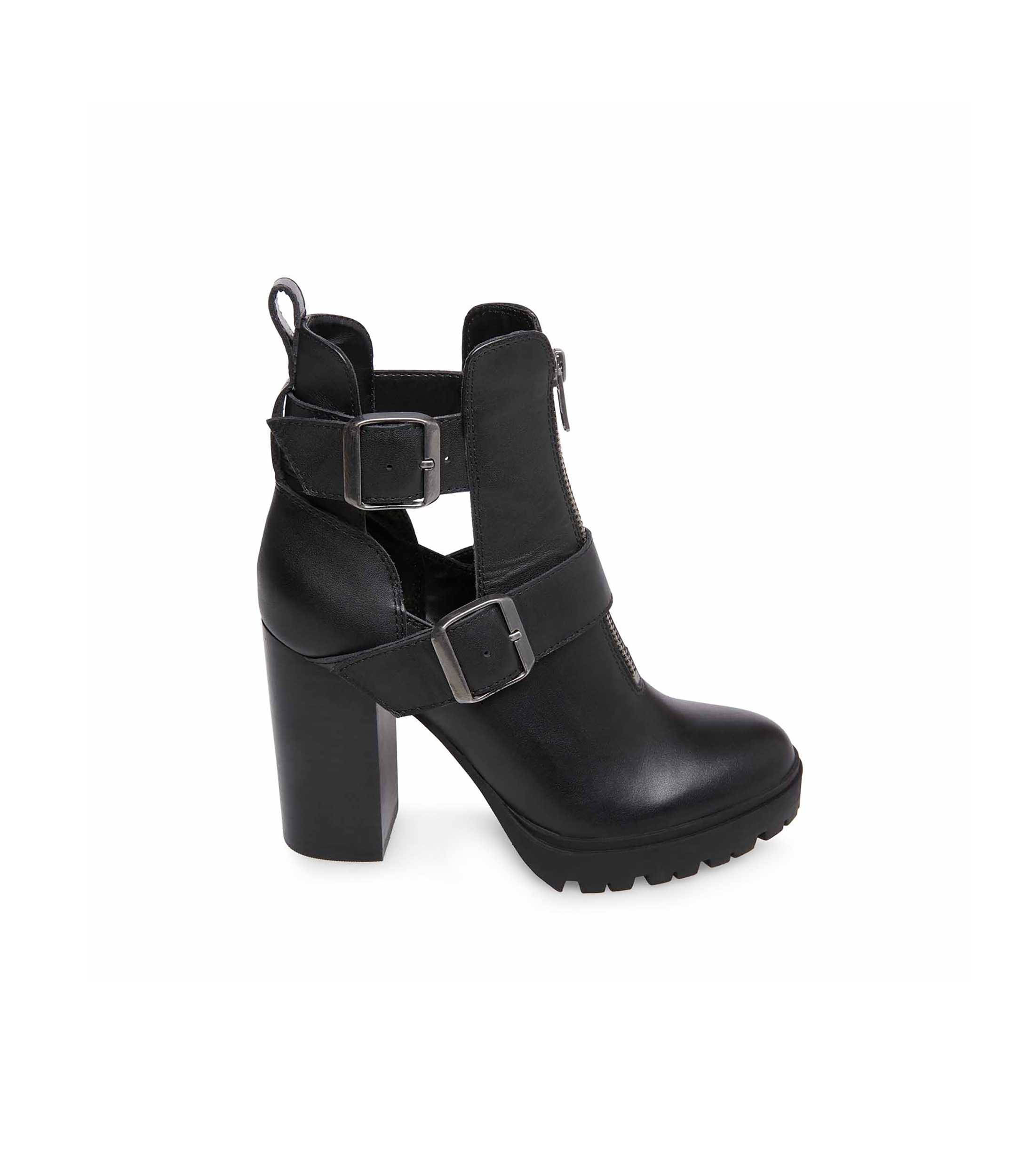 steve madden lavish buckle bootie