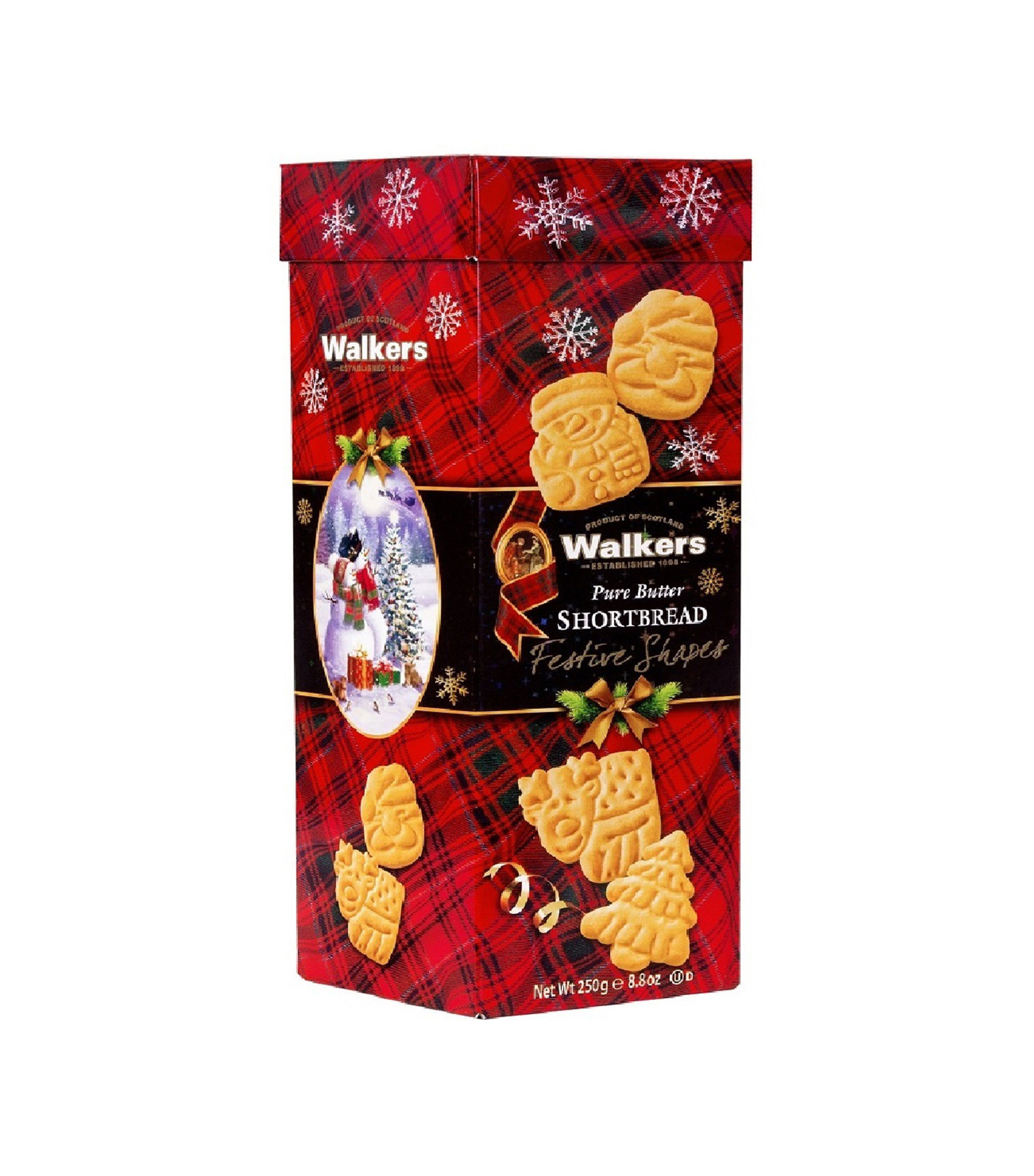 Walkers Galletas Shortbread Festive Shapes, 250 g El Palacio de Hierro