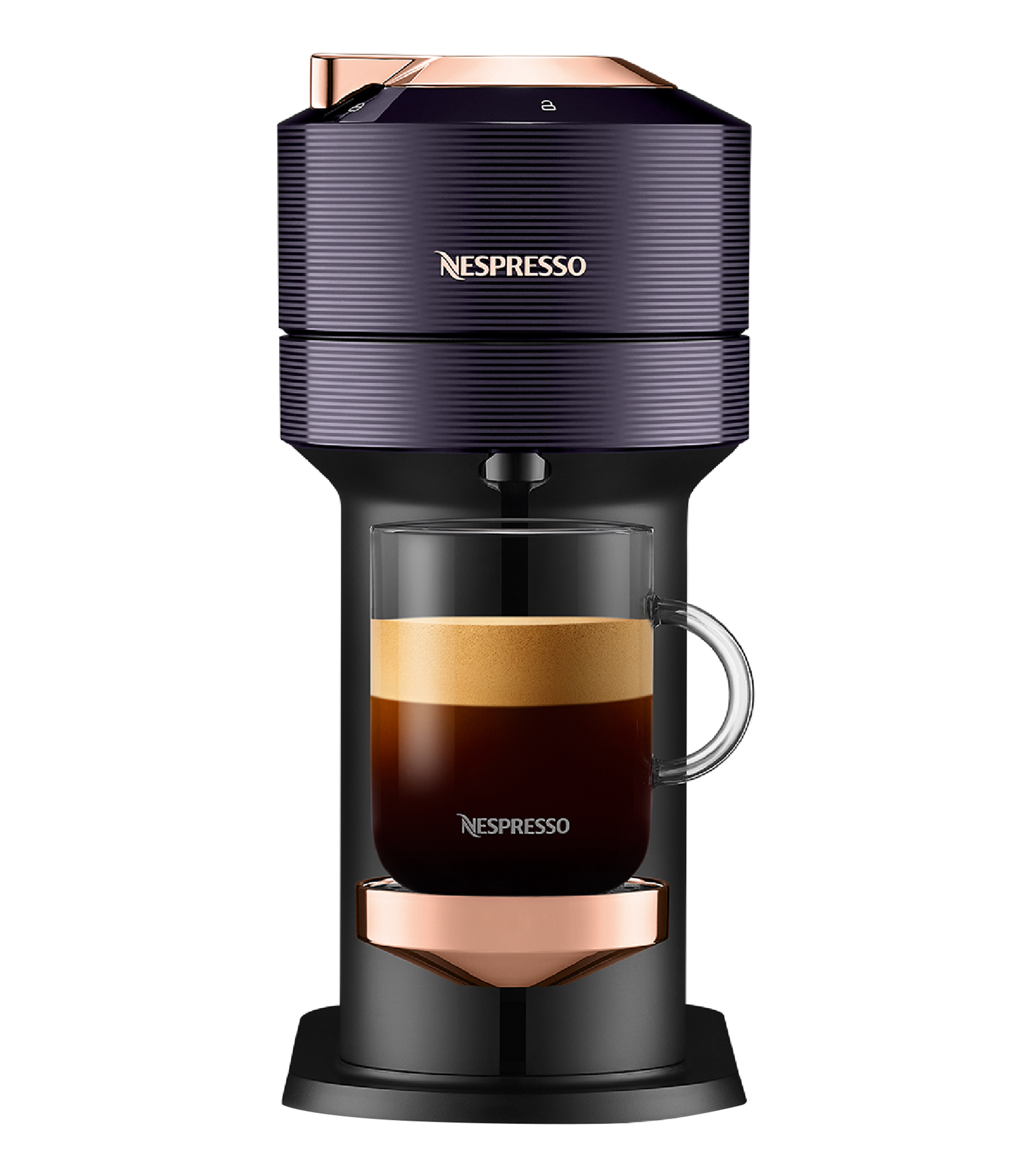 Nespresso Cafetera Eléctrica Vertuo Next 5 Tazas Purple