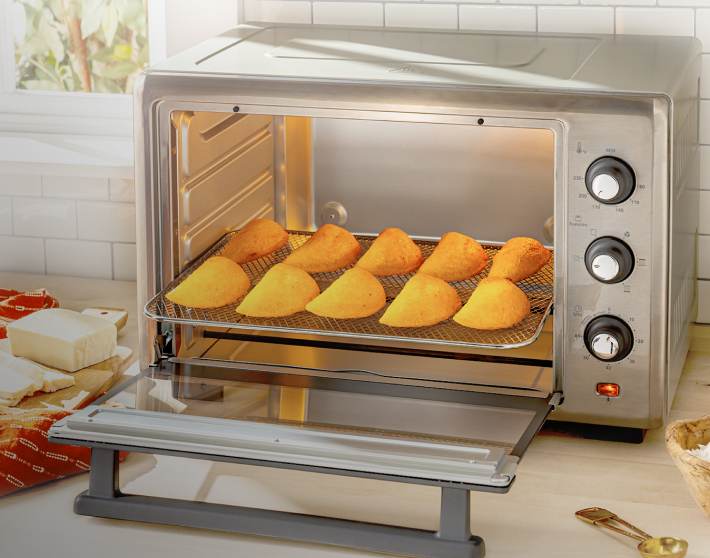 Horno eléctrico multifunción Mini Smart Oven (color oro rosa)